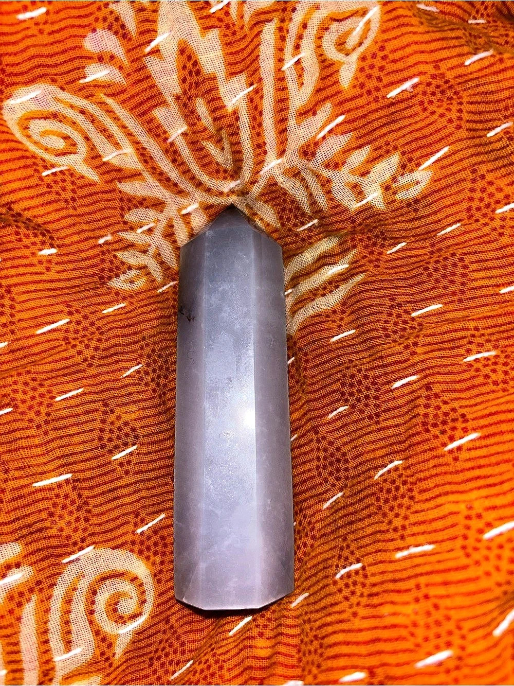 Natural Crystal Point Gray & Brown